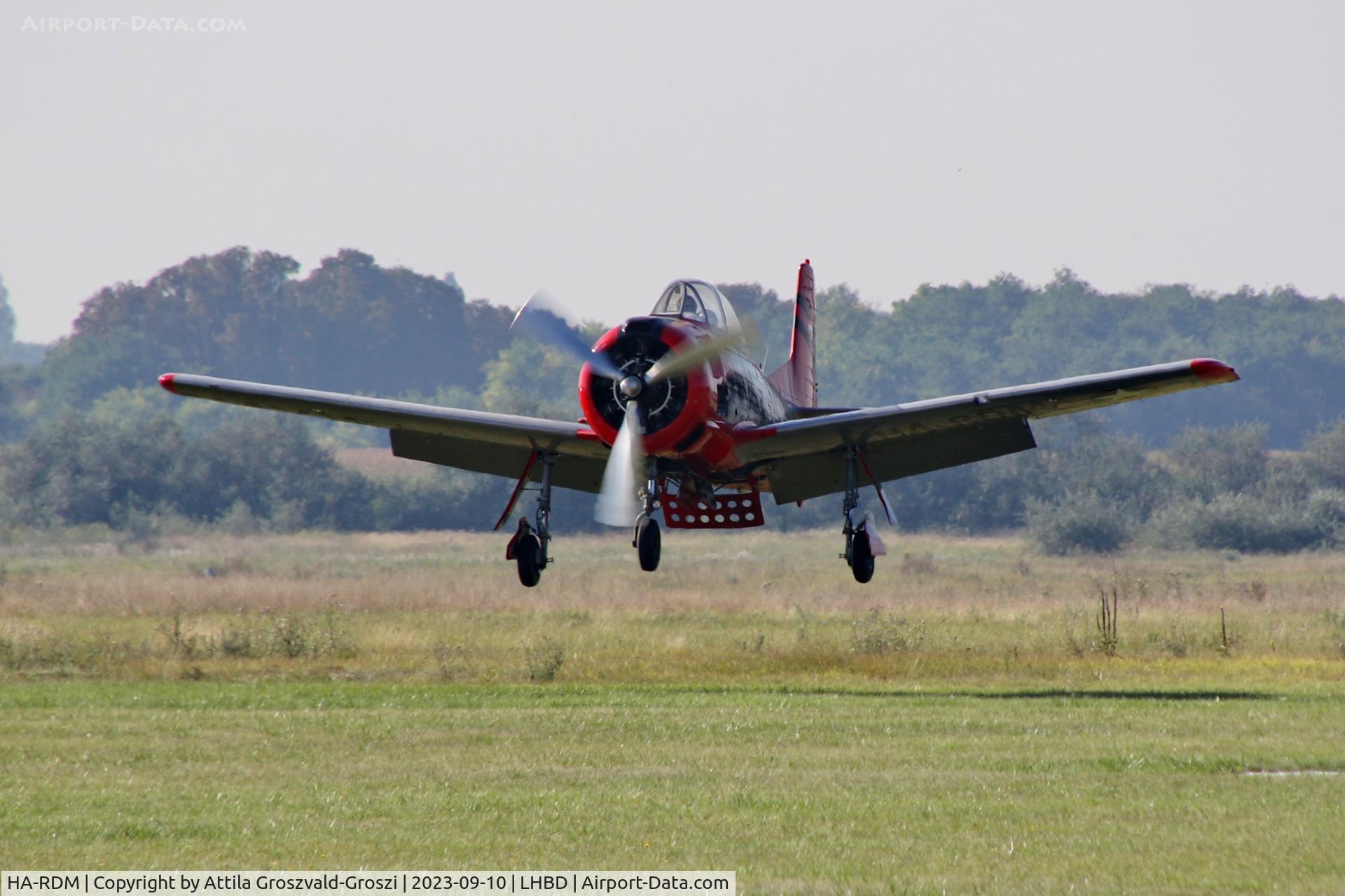 HA-RDM, 1951 North American T-28A Trojan C/N 174-185, LHBD - Börgönd Airport-Börgönd, Hungary - Börgönd Air Show 2023