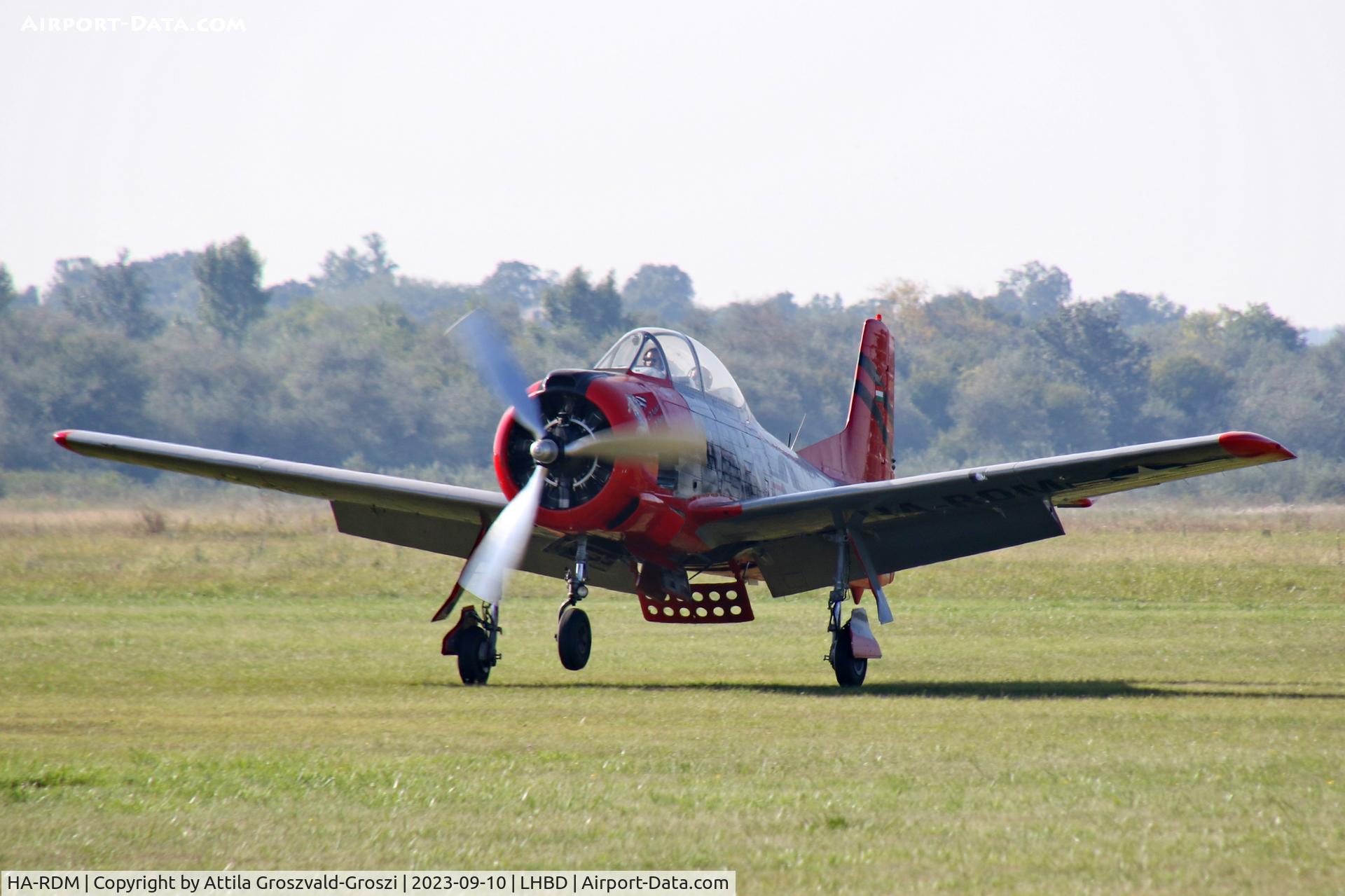 HA-RDM, 1951 North American T-28A Trojan C/N 174-185, LHBD - Börgönd Airport-Börgönd, Hungary - Börgönd Air Show 2023