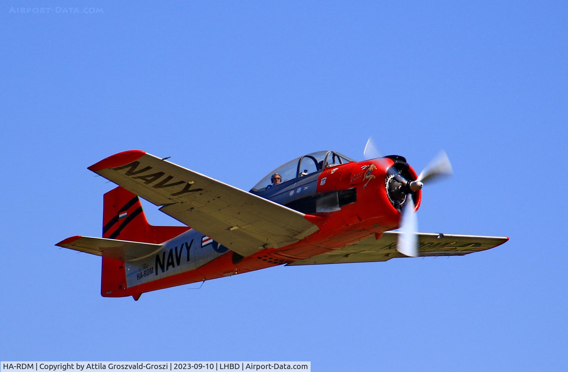 HA-RDM, 1951 North American T-28A Trojan C/N 174-185, LHBD - Börgönd Airport-Börgönd, Hungary - Börgönd Air Show 2023