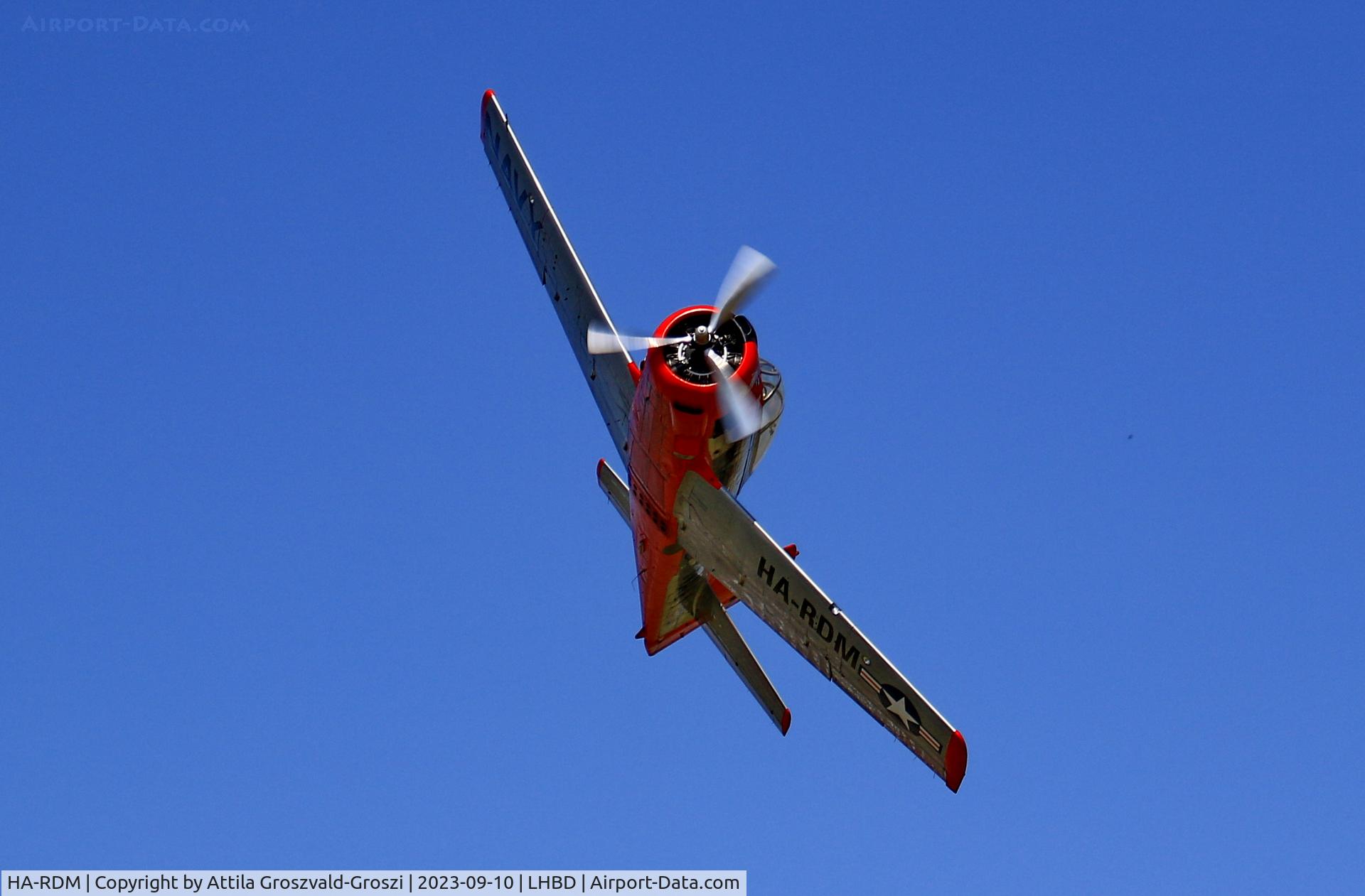 HA-RDM, 1951 North American T-28A Trojan C/N 174-185, LHBD - Börgönd Airport-Börgönd, Hungary - Börgönd Air Show 2023