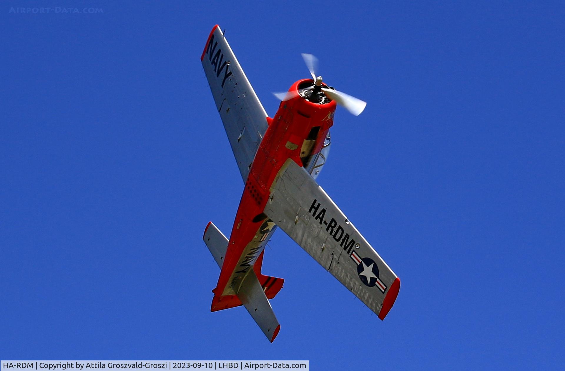 HA-RDM, 1951 North American T-28A Trojan C/N 174-185, LHBD - Börgönd Airport-Börgönd, Hungary - Börgönd Air Show 2023