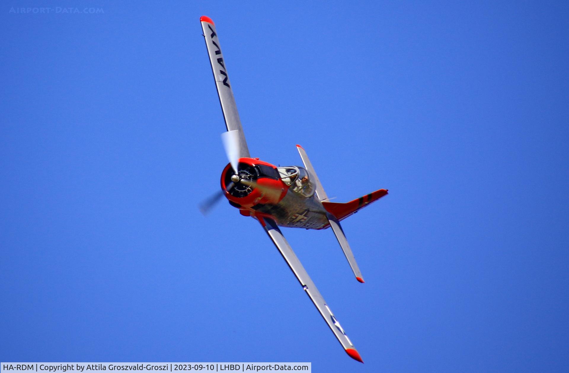 HA-RDM, 1951 North American T-28A Trojan C/N 174-185, LHBD - Börgönd Airport-Börgönd, Hungary - Börgönd Air Show 2023