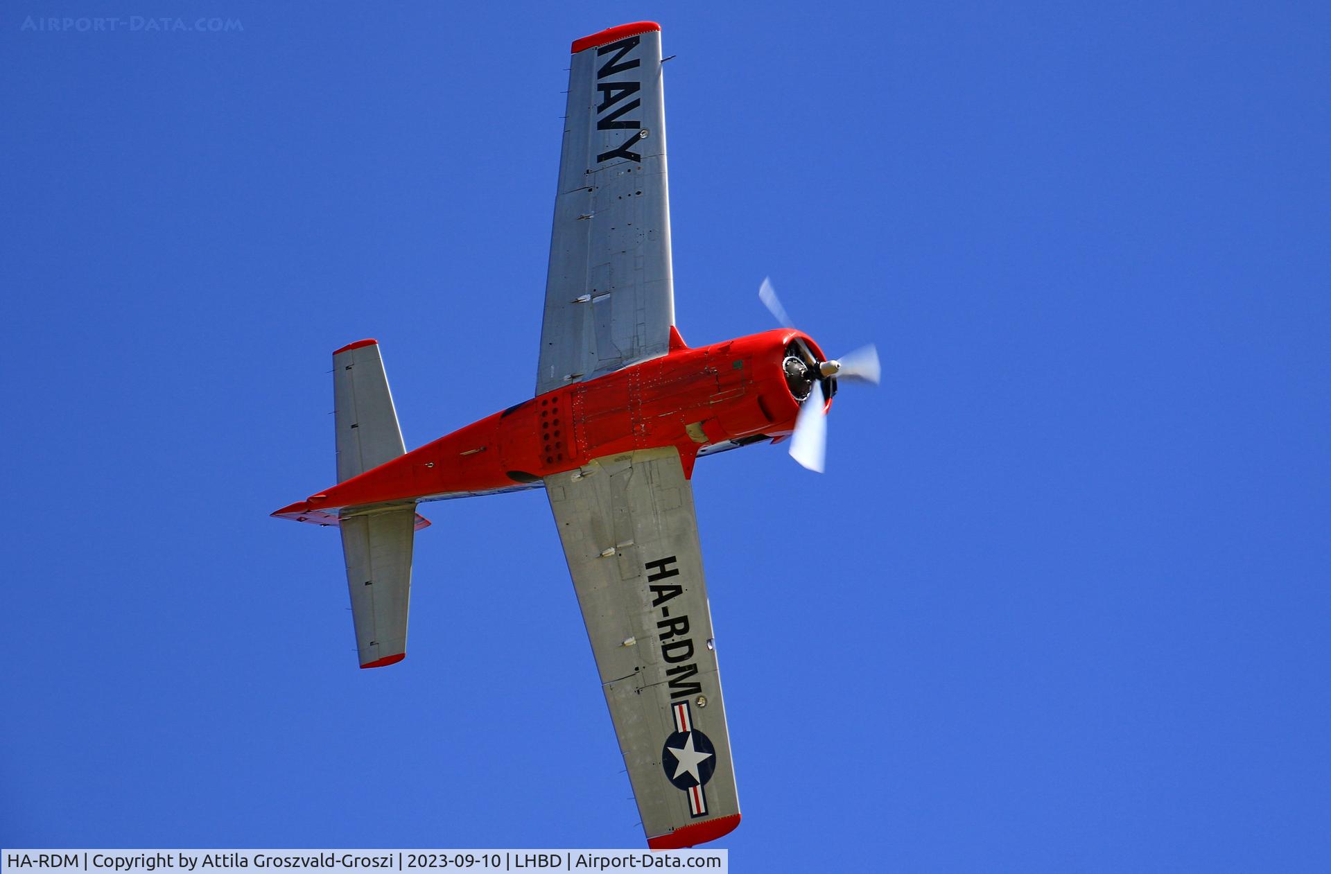 HA-RDM, 1951 North American T-28A Trojan C/N 174-185, LHBD - Börgönd Airport-Börgönd, Hungary - Börgönd Air Show 2023