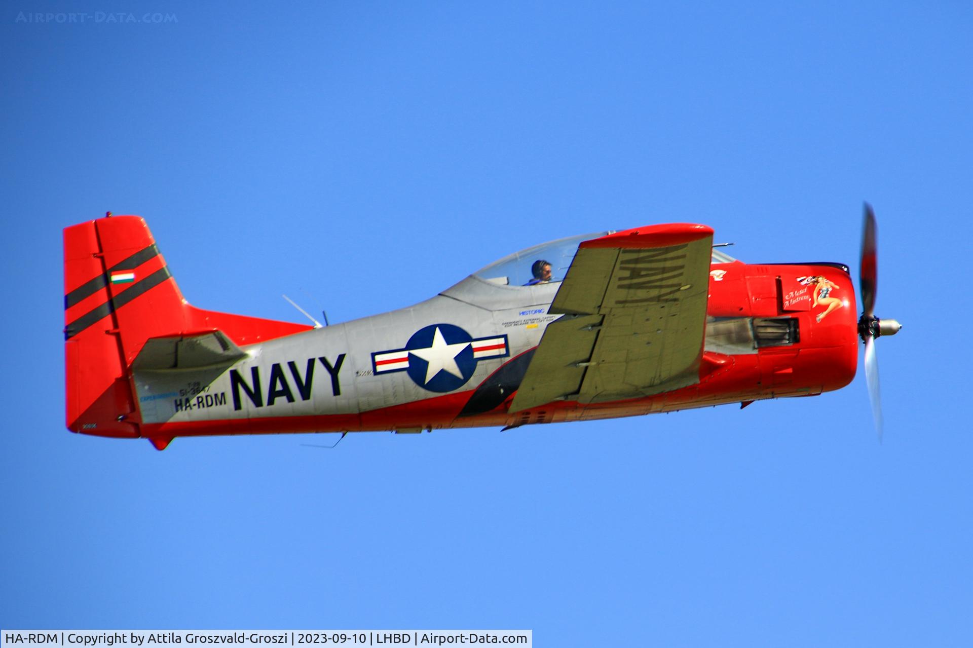 HA-RDM, 1951 North American T-28A Trojan C/N 174-185, LHBD - Börgönd Airport-Börgönd, Hungary - Börgönd Air Show 2023