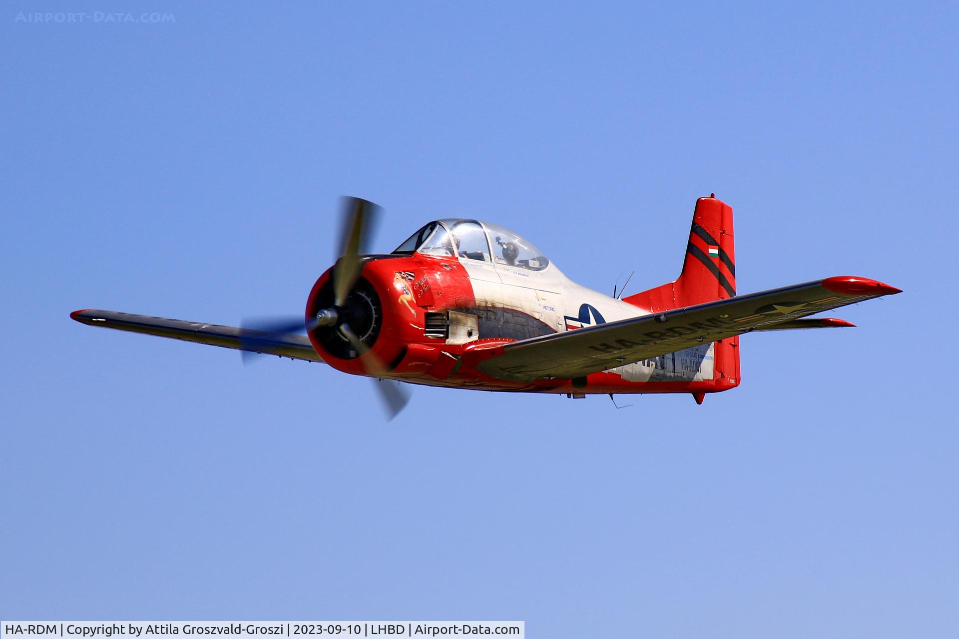 HA-RDM, 1951 North American T-28A Trojan C/N 174-185, LHBD - Börgönd Airport-Börgönd, Hungary - Börgönd Air Show 2023
