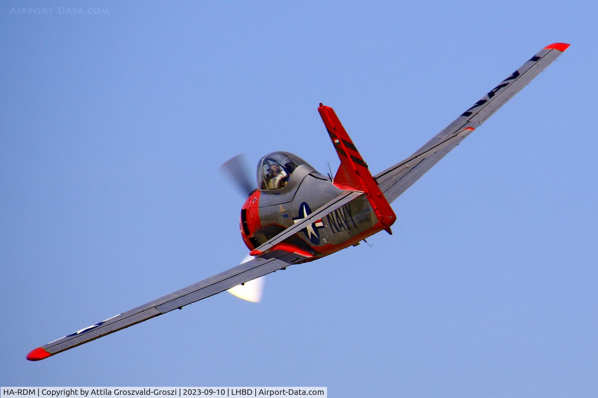 HA-RDM, 1951 North American T-28A Trojan C/N 174-185, LHBD - Börgönd Airport-Börgönd, Hungary - Börgönd Air Show 2023