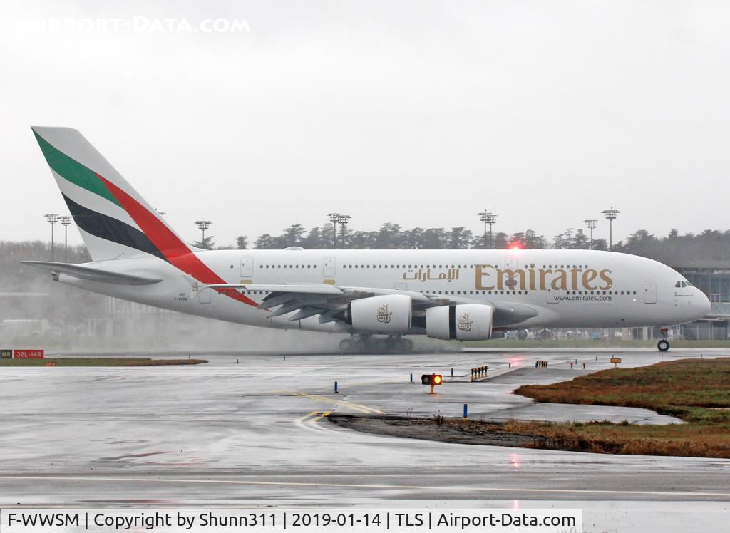 F-WWSM, 2017 Airbus A380-842 C/N 249, C/n 249 - To be A6-EVD