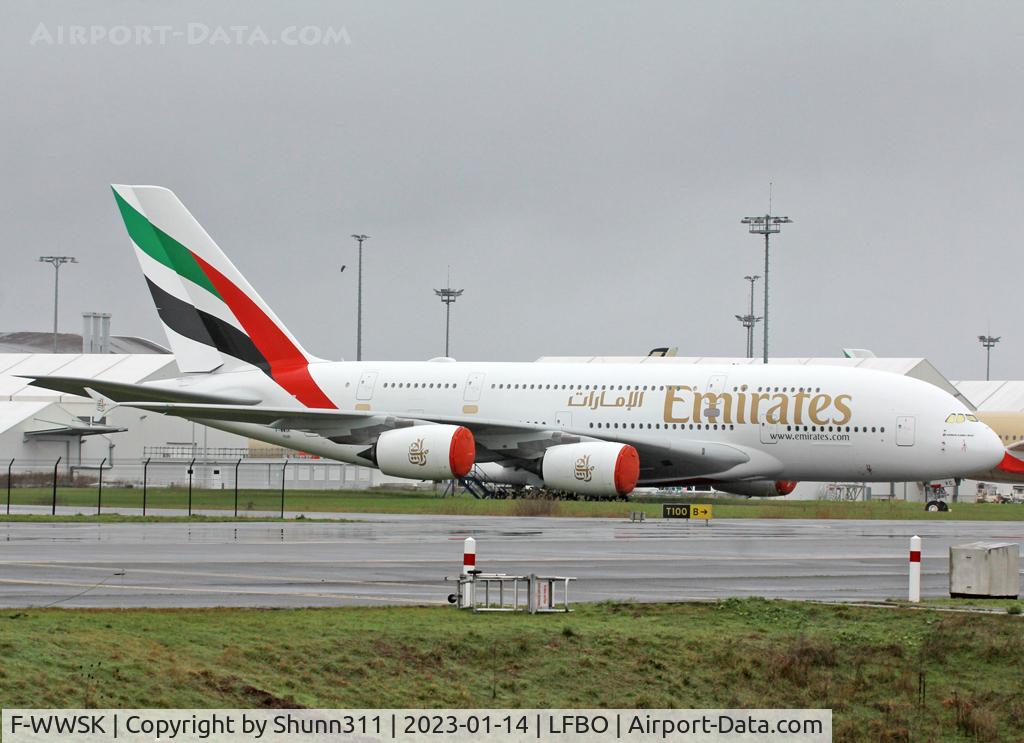 F-WWSK, 2018 Airbus A380-842 C/N 248, C/n 248 - To be A6-EVC