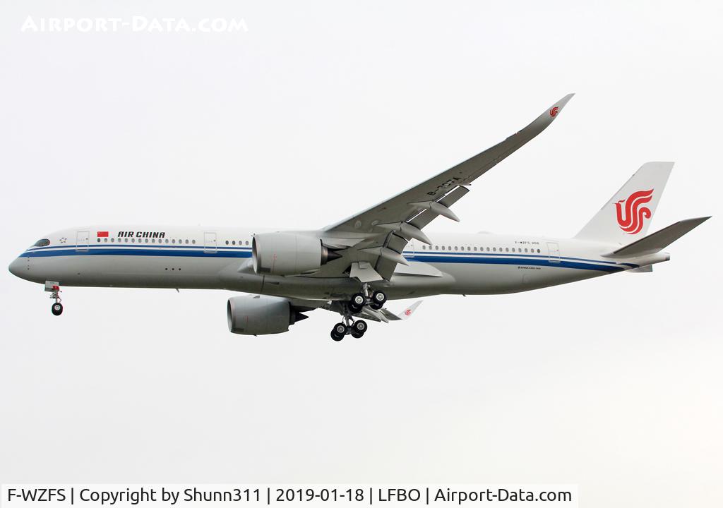 F-WZFS, 2018 Airbus A350-941 C/N 268, C/n 0268 - To be B-307A