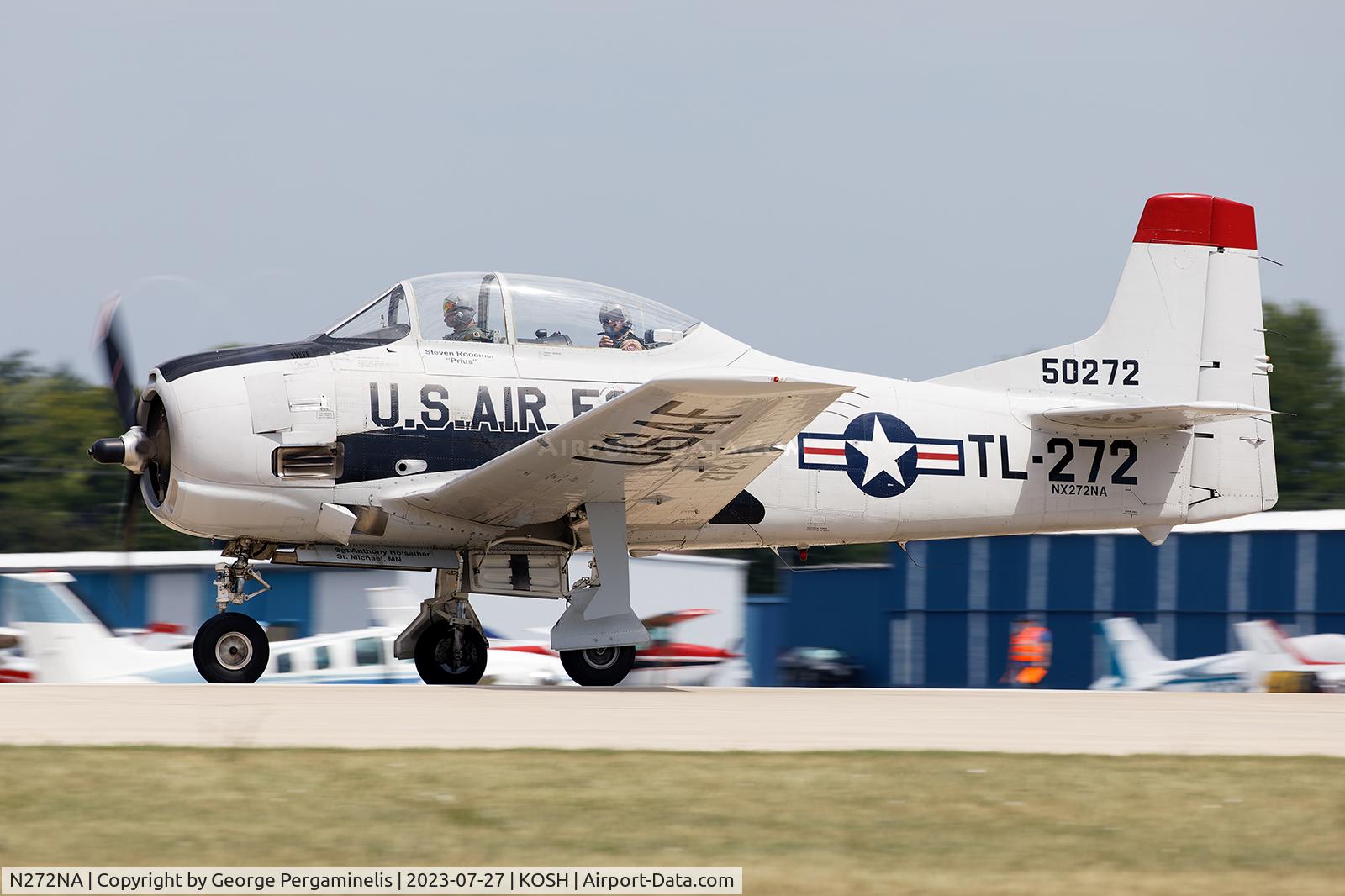 N272NA, 1950 North American T-28A Trojan C/N 50-272, Oshkosh 2023.