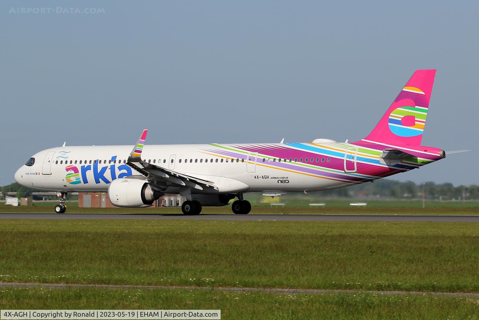4X-AGH, 2018 Airbus A321-251N C/N 8517, at spl
