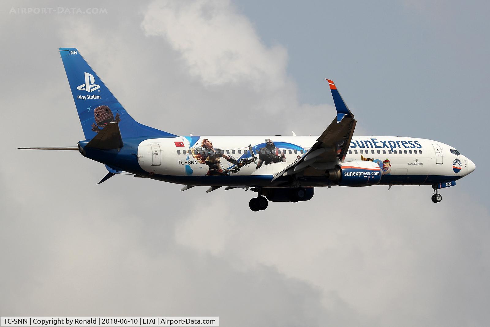 TC-SNN, 2010 Boeing 737-8HC C/N 40775, at ayt