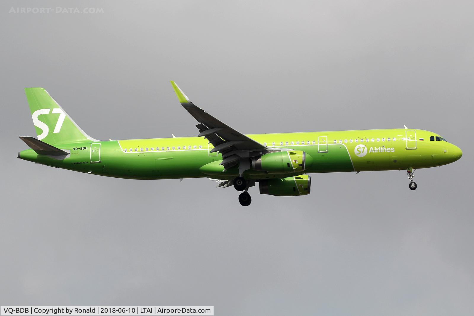 VQ-BDB, 2015 Airbus A321-231 C/N 6734, at ayt