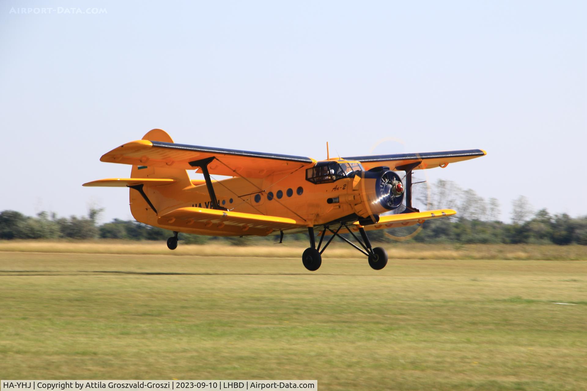 HA-YHJ, PZL-Mielec An-2TP C/N 1G238-53, LHBD - Börgönd Airport-Börgönd, Hungary - Börgönd Air Show 2023