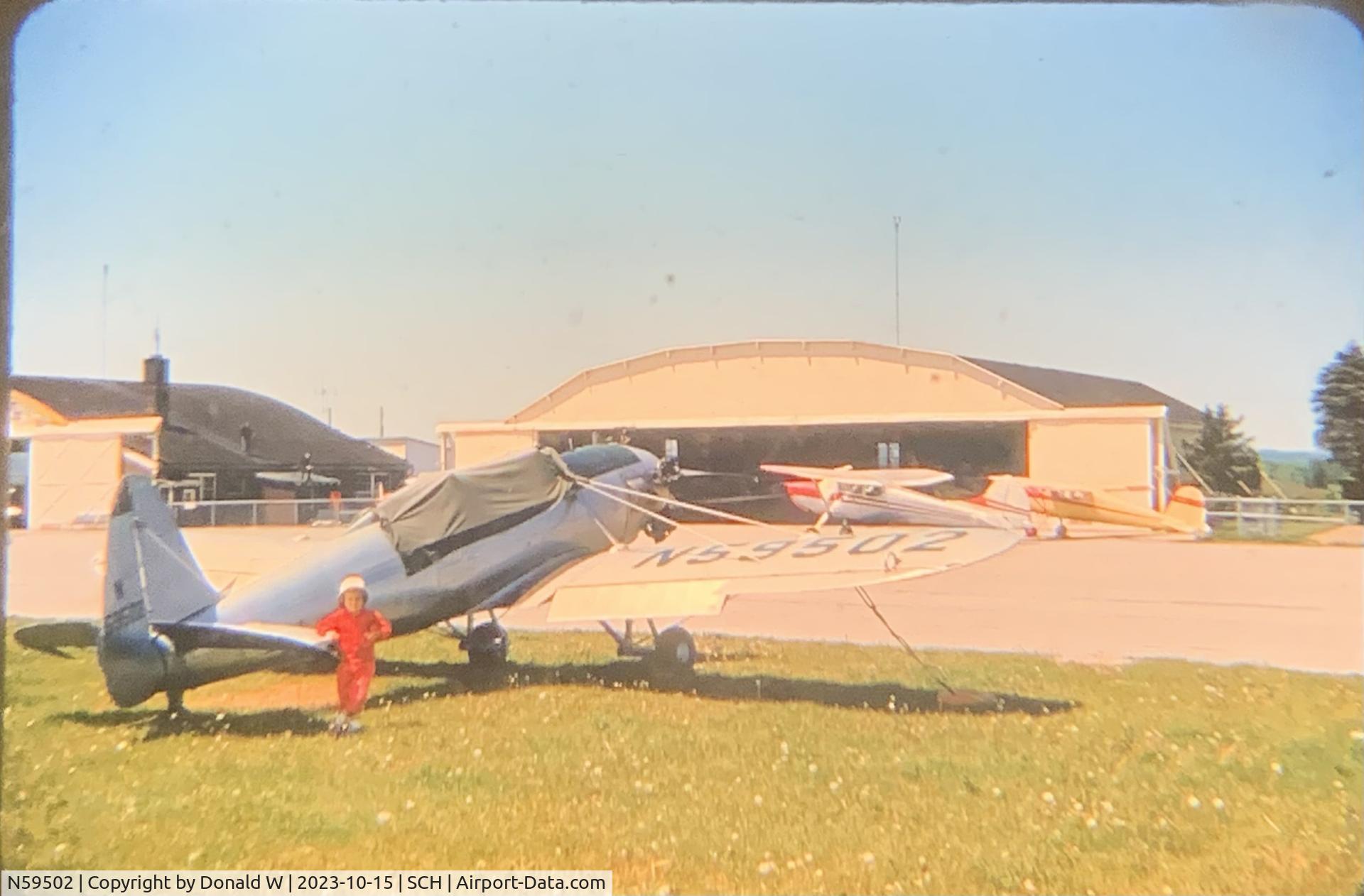 N59502, 1945 Ryan Aeronautical ST3KR C/N 1293, Found this plane on a old slide from 1958