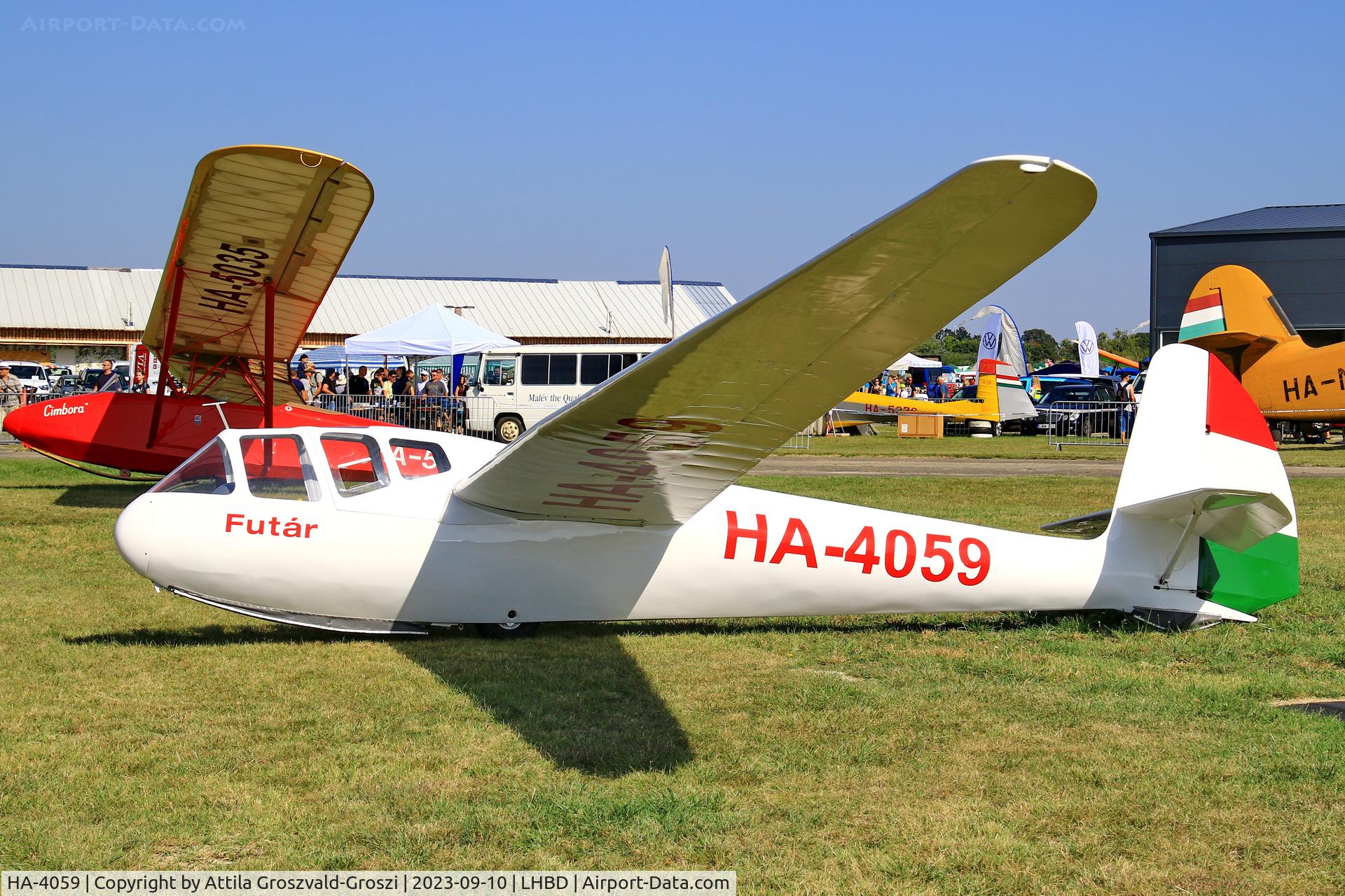 HA-4059, 1950 Rubik R-22 Futár C/N E-741, LHBD - Börgönd Airport-Börgönd, Hungary - Börgönd Air Show 2023