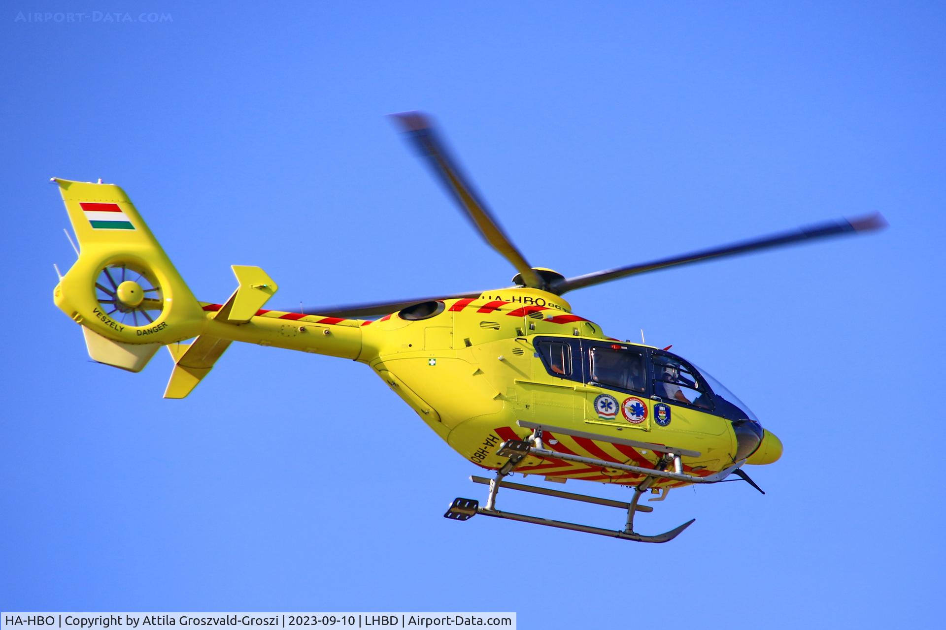 HA-HBO, 2009 Eurocopter EC-135P-2+ C/N 0736, LHBD - Börgönd Airport-Börgönd, Hungary - Börgönd Air Show 2023