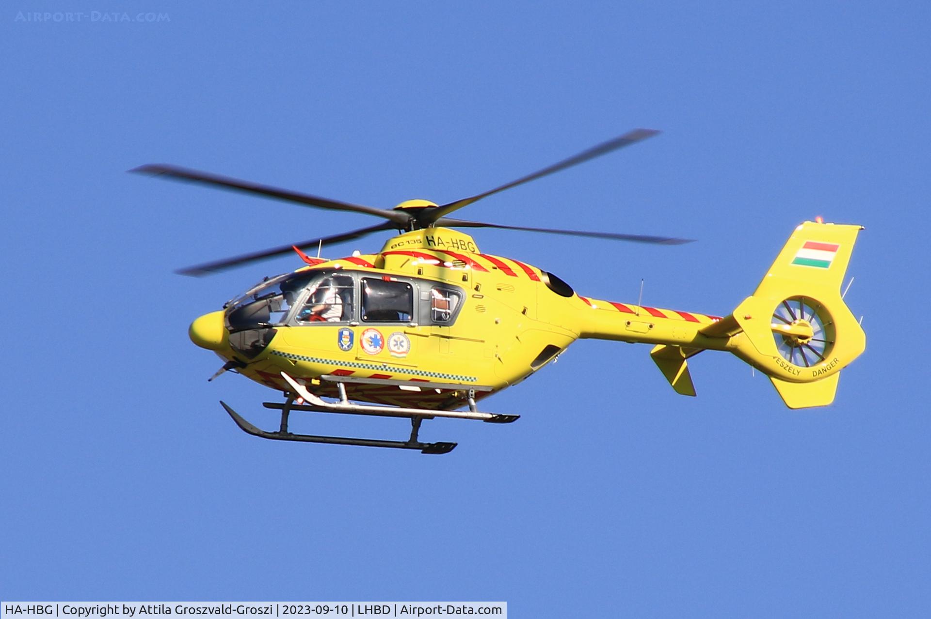 HA-HBG, 2004 Eurocopter EC-135P-2 C/N 0350, LHBD - Börgönd Airport-Börgönd, Hungary - Börgönd Air Show 2023