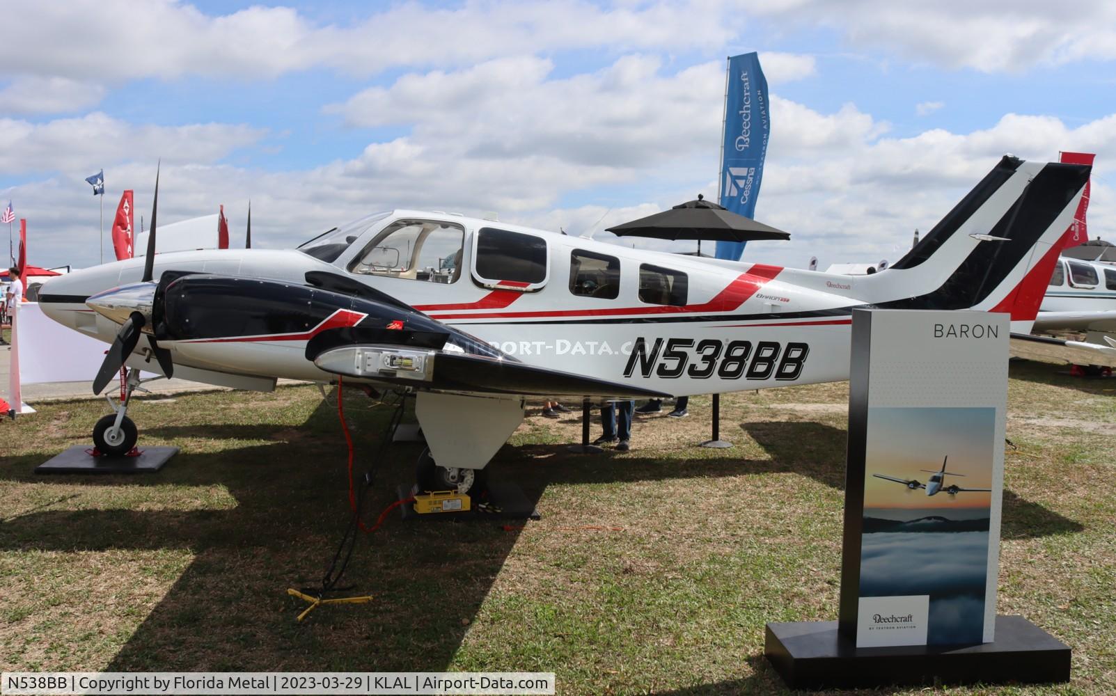 N538BB, 2023 Beech G58 C/N TH-2538, Baron 58 zx
