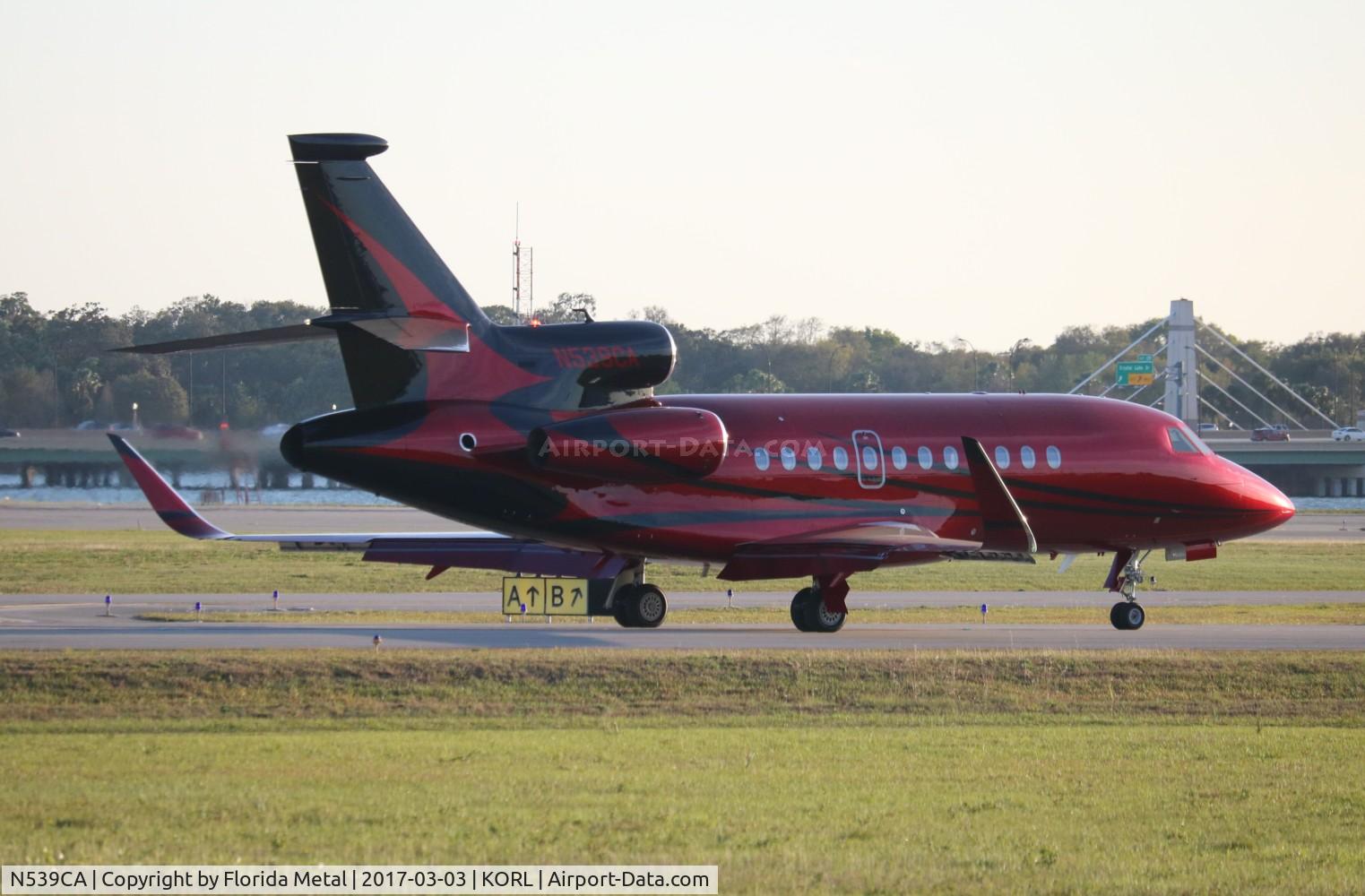N539CA, 2007 Dassault Falcon 900EX C/N 181, Falcon 900EX zx