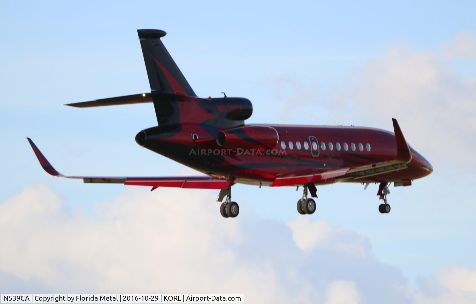 N539CA, 2007 Dassault Falcon 900EX C/N 181, Falcon 900EX zx