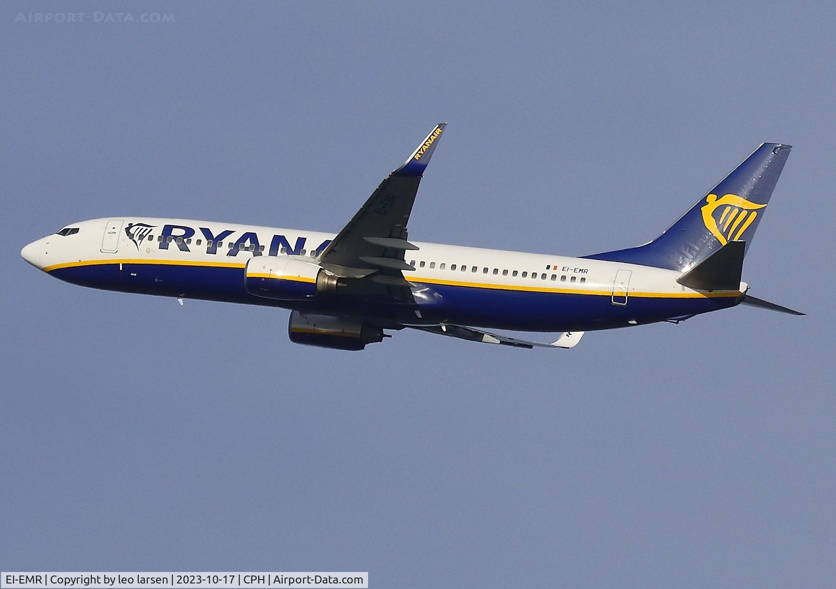 EI-EMR, 2010 Boeing 737-8AS C/N 40284, Copenhagen 17.10.2023