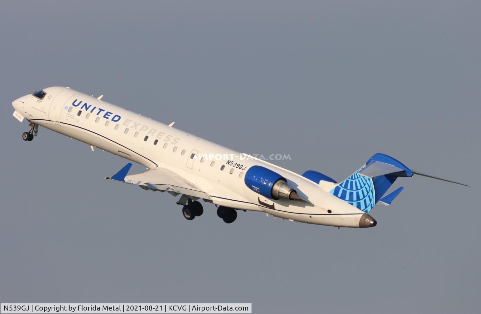 N539GJ, Bombardier CRJ-550 (CL-600-2C11) C/N 10230, GJS/UE CRJ7 zx CVG-ORD