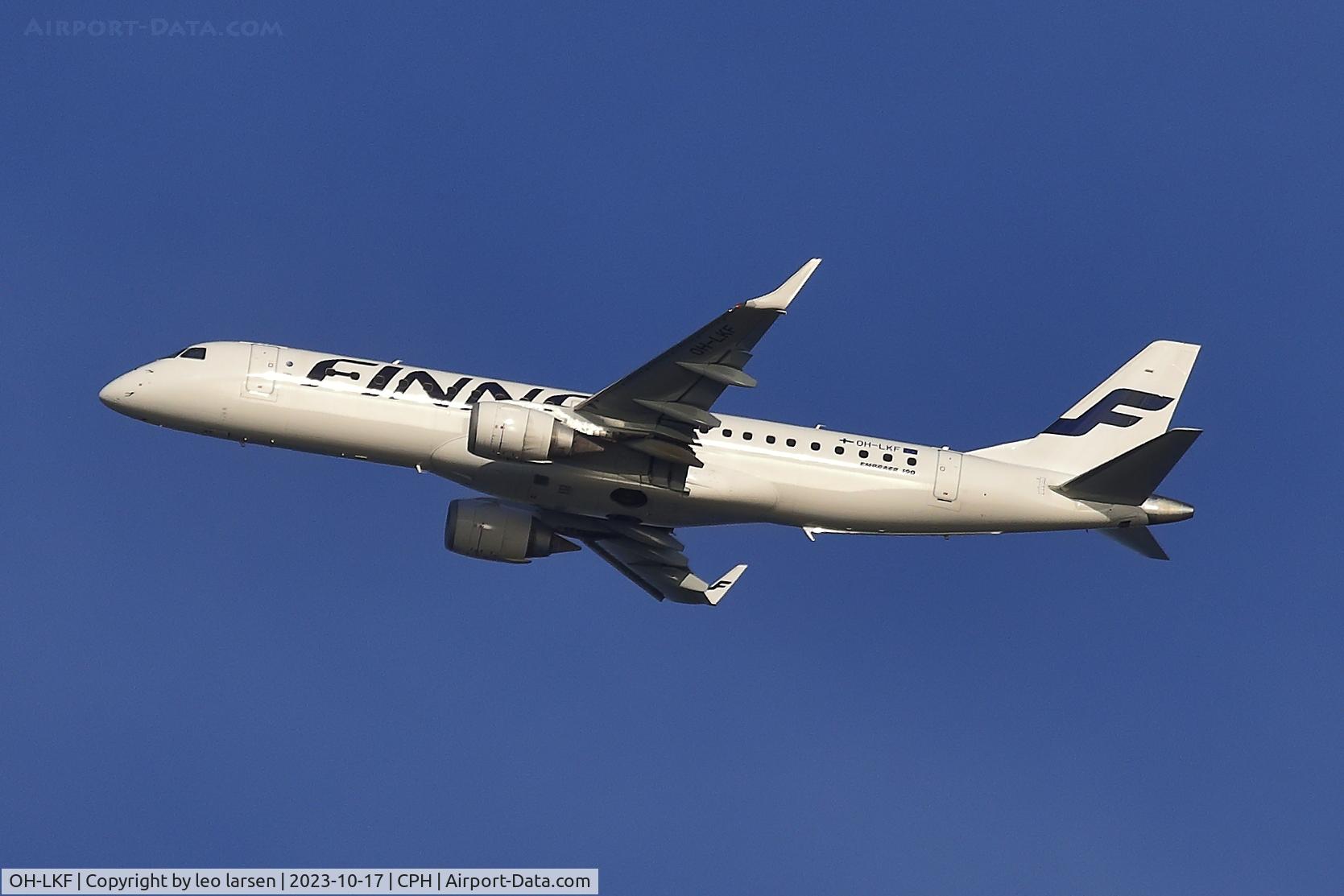 OH-LKF, 2007 Embraer 190LR (ERJ-190-100LR) C/N 19000066, Copenhagen 17.10.2023