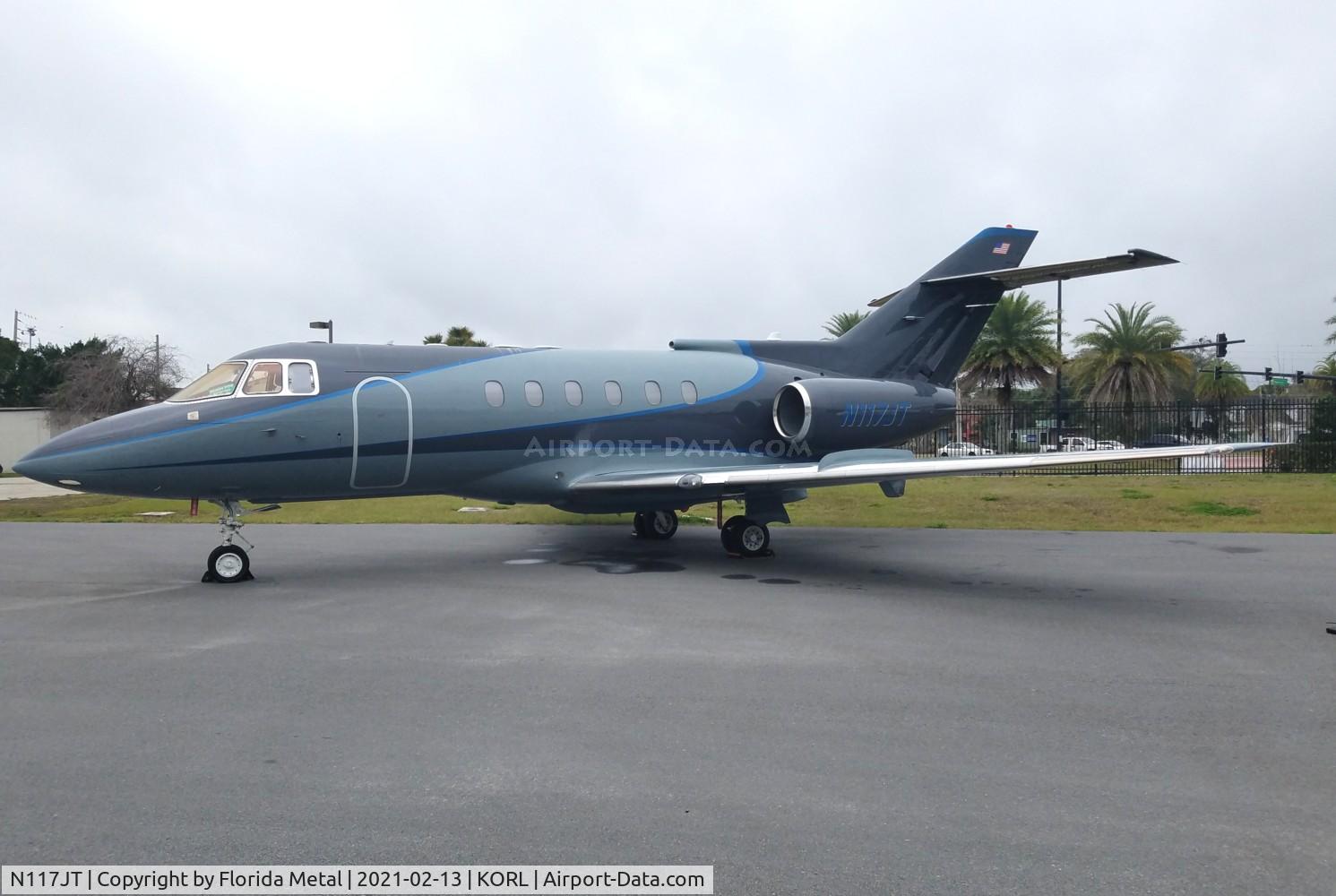 N117JT, British Aerospace BAe.125 Series 800A C/N 258205, Hawker 800 zx