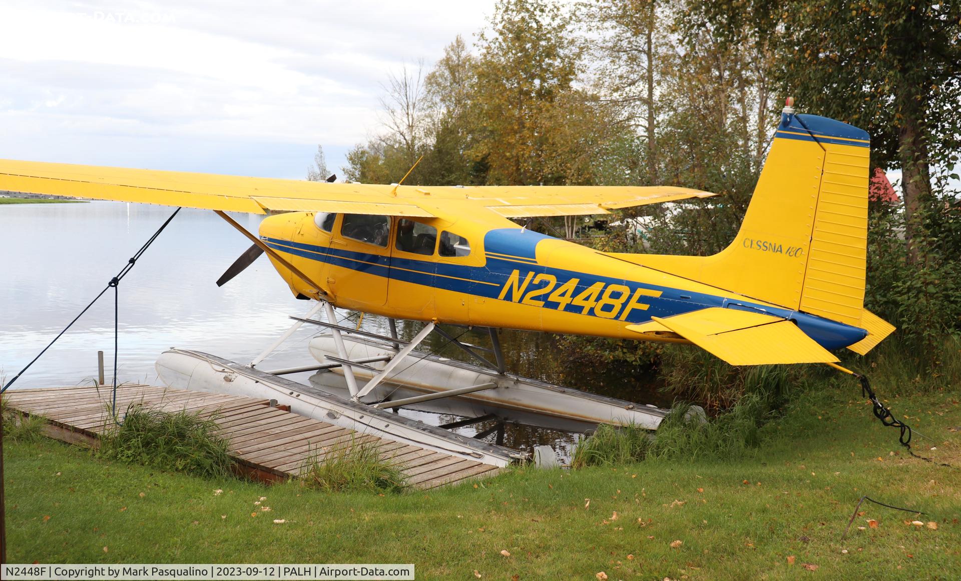 N2448F, 1965 Cessna 180H Skywagon C/N 18051648, Cessna 180H
