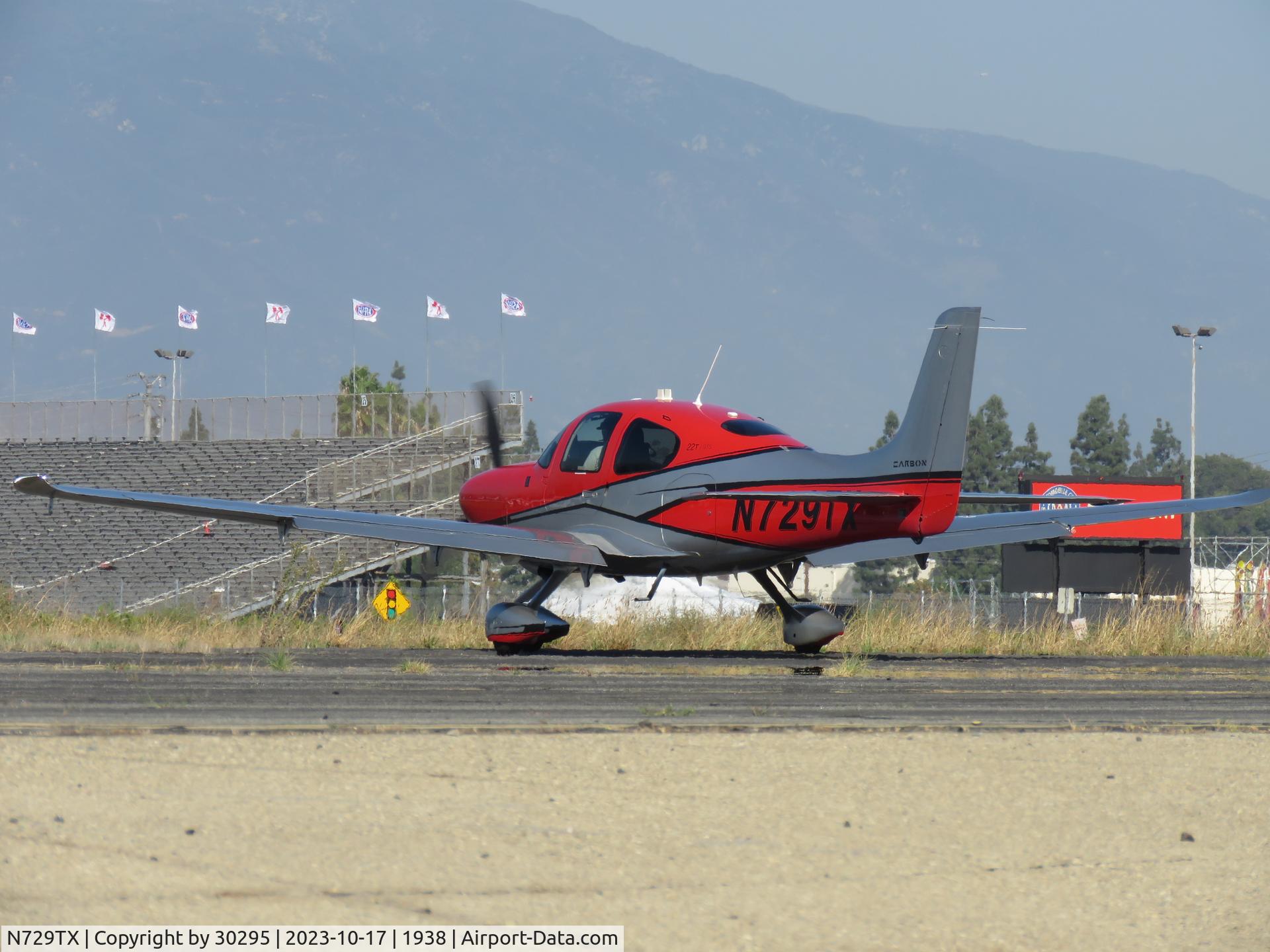 N729TX, 2017 Cirrus SR22T C/N 1508, Getting ready to fly