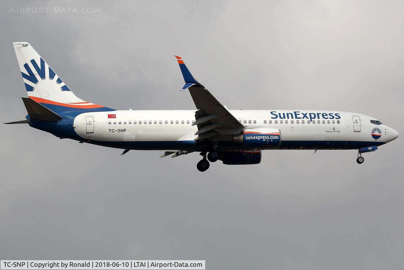TC-SNP, 2010 Boeing 737-8HC C/N 40777, at ayt