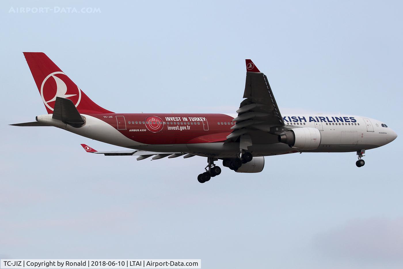 TC-JIZ, 2010 Airbus A330-223 C/N 1118, at ayt