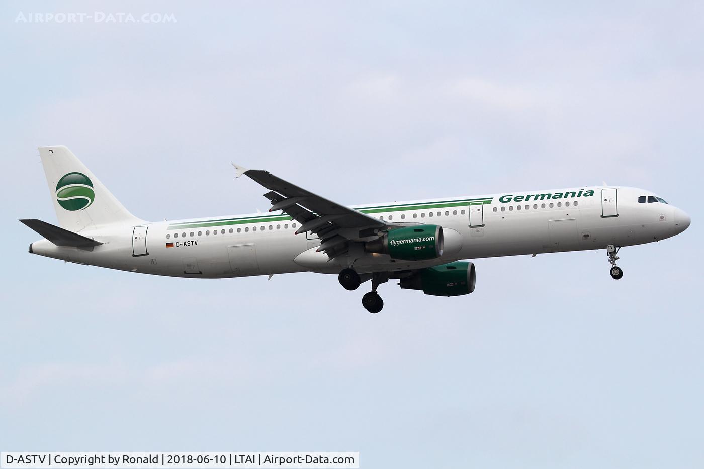 D-ASTV, 1999 Airbus A321-211 C/N 995, at ayt