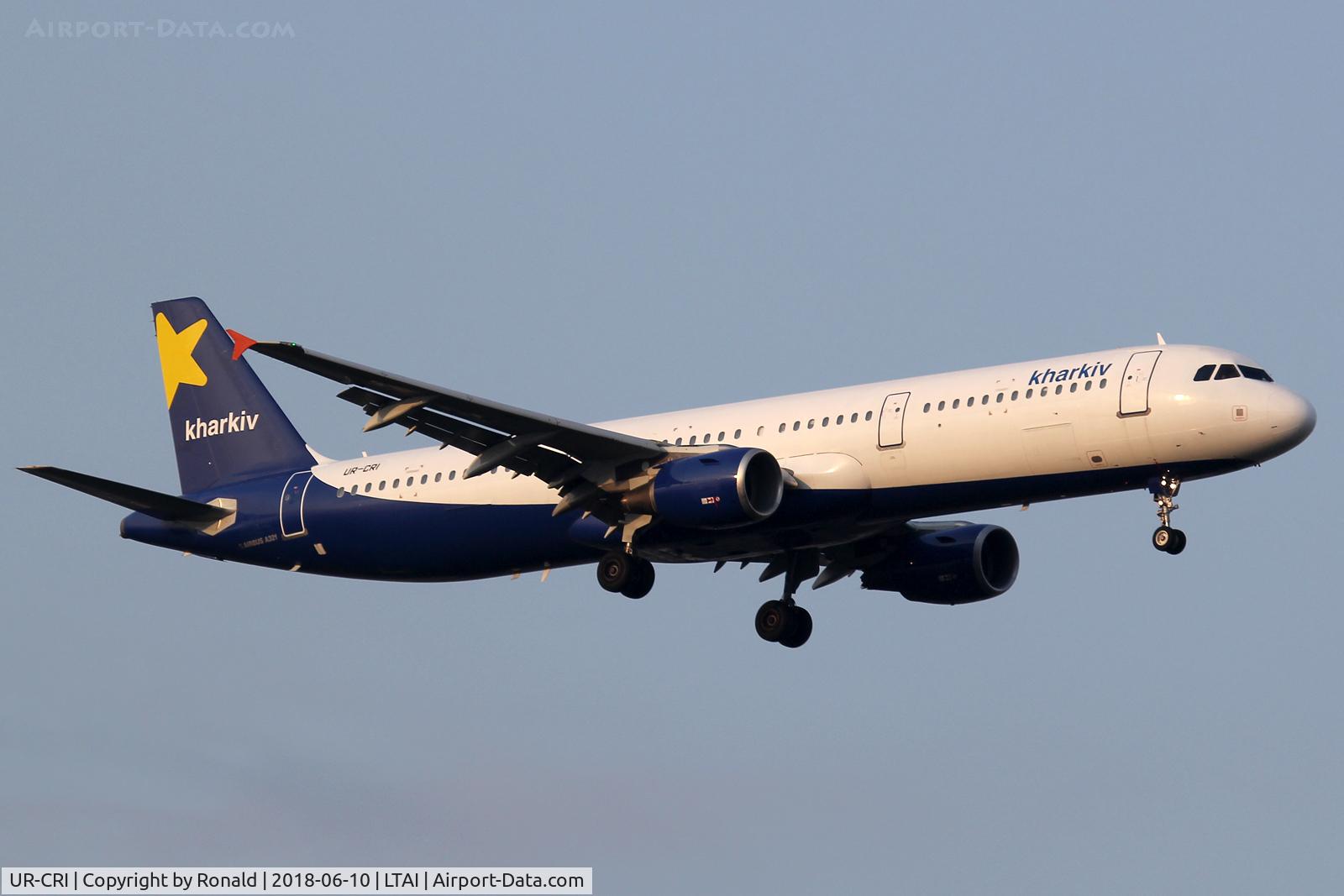 UR-CRI, 2004 Airbus A321-211 C/N 2330, at ayt