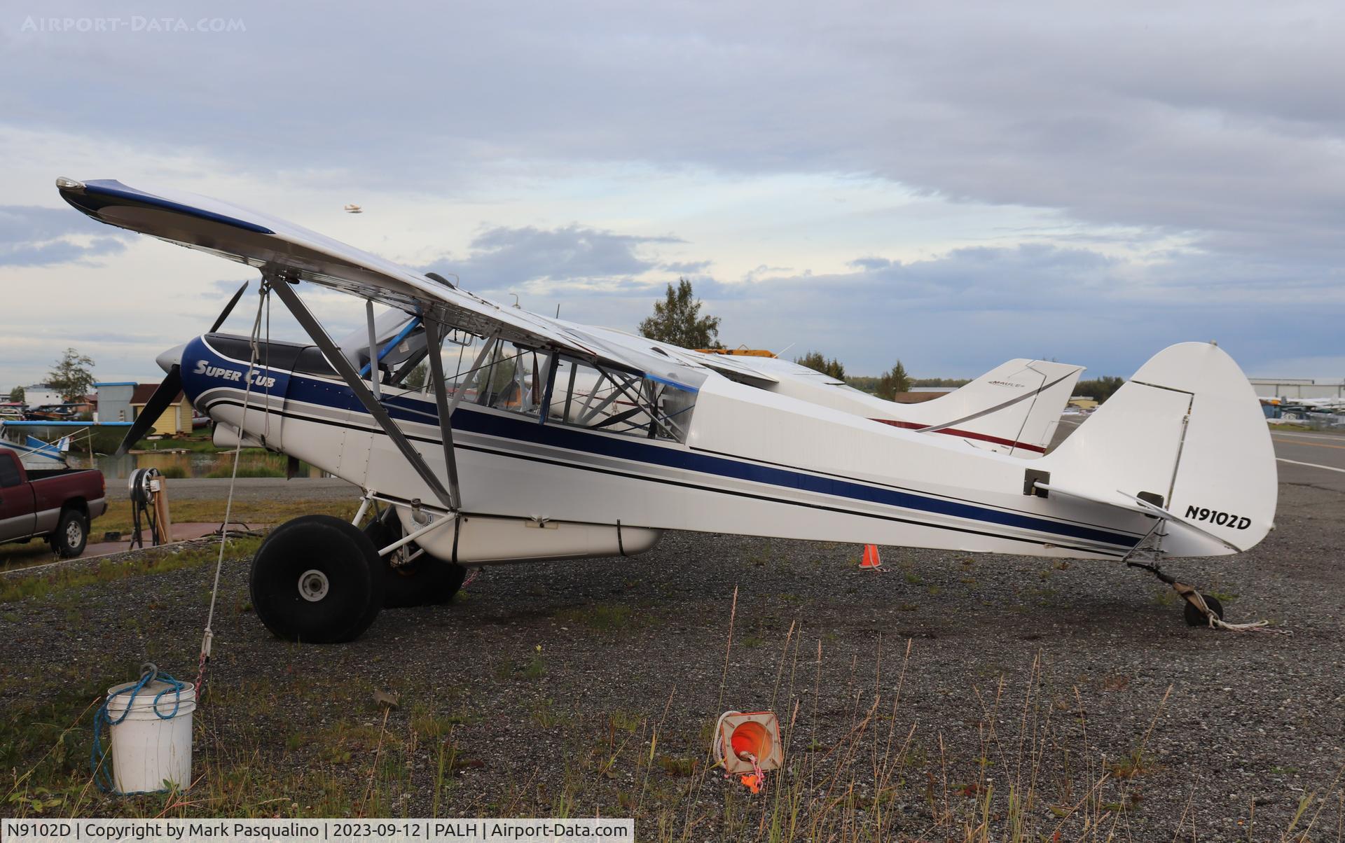 N9102D, 1958 Piper PA-18A 150 Super Cub C/N 18-6480, Piper PA-18A-150