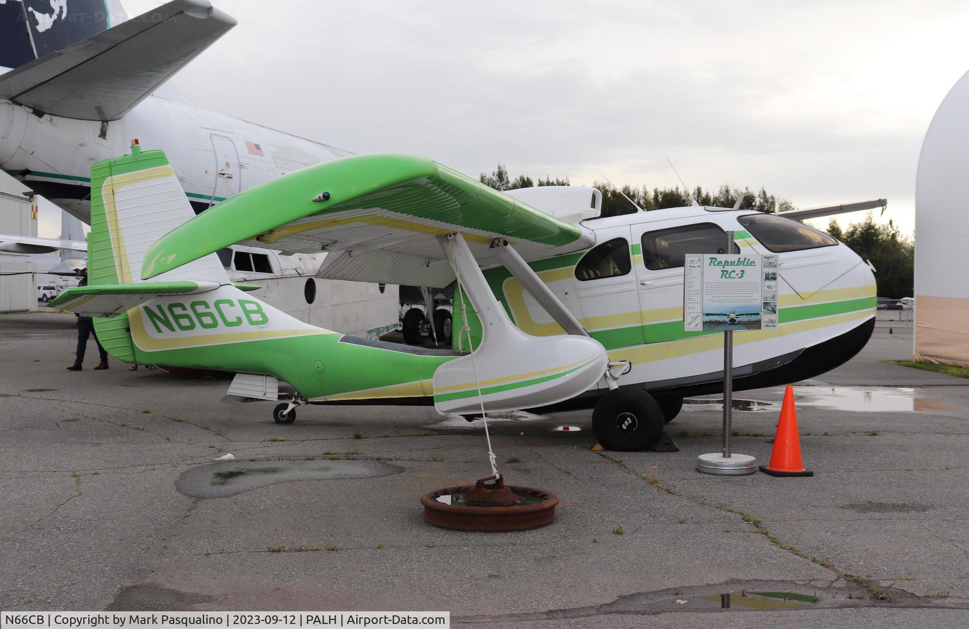 N66CB, 1947 Republic RC-3 Seabee C/N 774, Republic RC-3