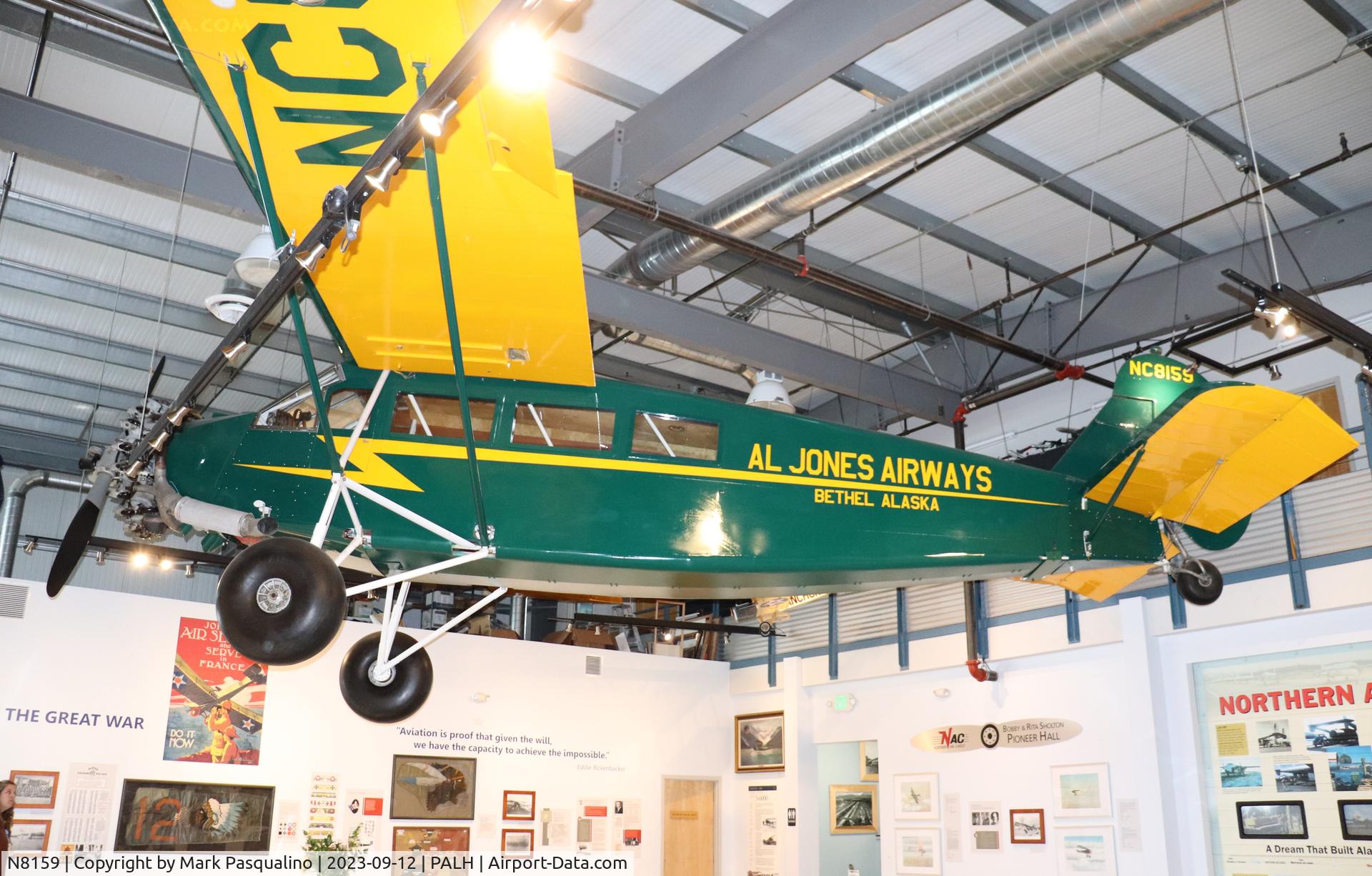 N8159, 1929 Curtiss-Wright Travel Air S-6000-B C/N 967, Curtiss-Wright Travel Air S-6000-B