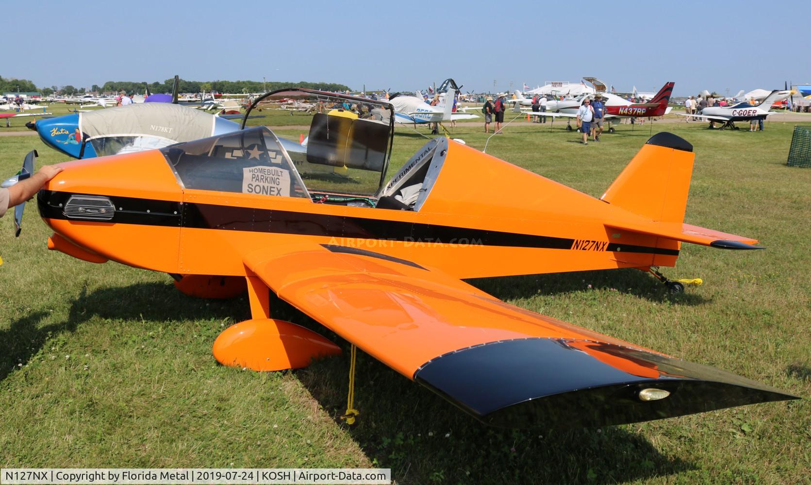 N127NX, 2017 TAYLOR ROY R JR Sonex Onex C/N ONX0127, Onex zx