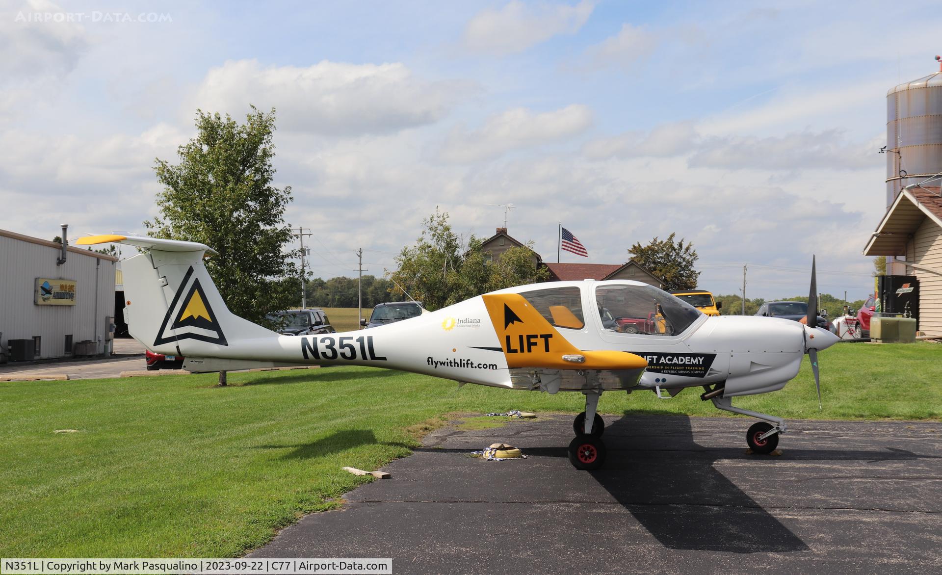 N351L, 2019 Diamond DA 40 NG C/N 40.NC051, Diamond DA 40 NG