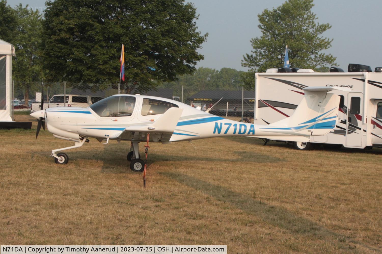 N71DA, 2020 Diamond DA-40 NG Diamond Star C/N 40.NC104, 2020 Diamond DA-40 NG, c/n: 40.NC104, AirVenture 2023