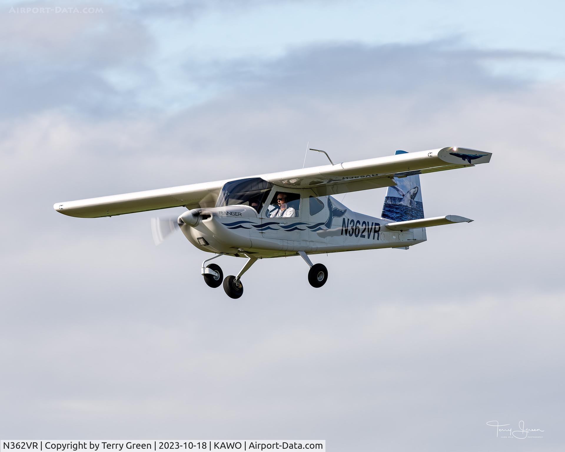 N362VR, VASHON AIRCRAFT RANGER R7 C/N 10216, KAWO
