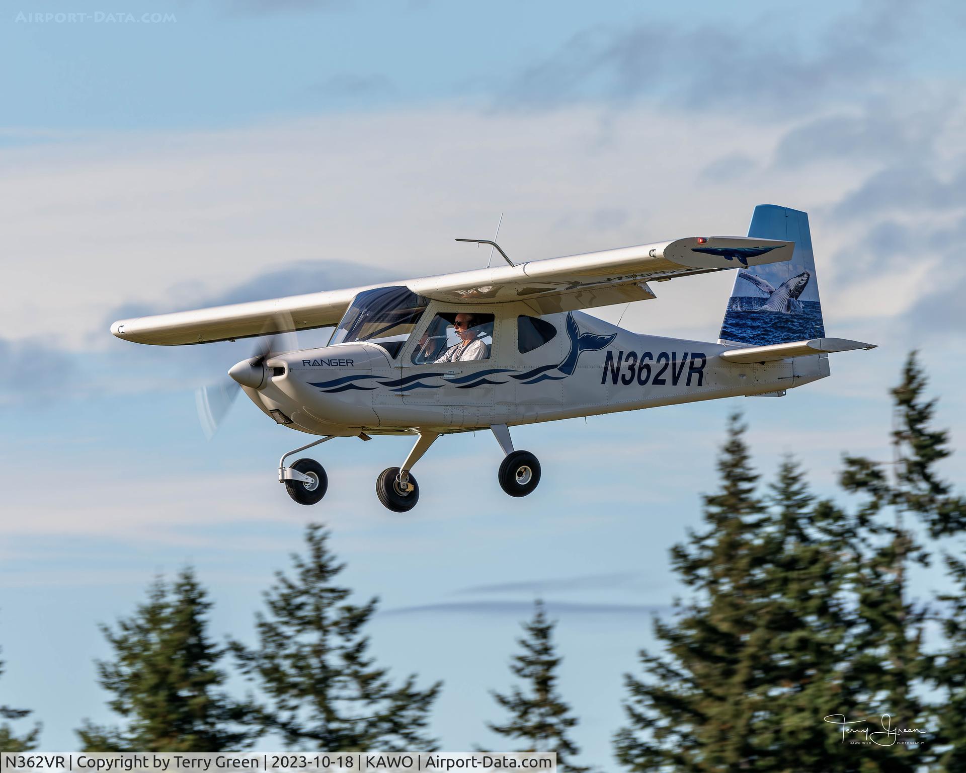 N362VR, VASHON AIRCRAFT RANGER R7 C/N 10216, KAWO