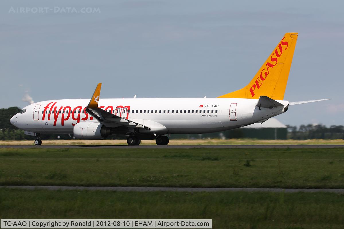 TC-AAO, 2000 Boeing 737-86N C/N 28619, at spl