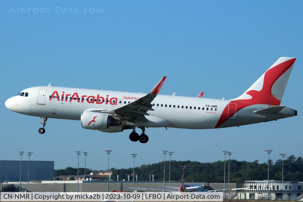 CN-NMR, 2014 Airbus A320-214 C/N 6176, Landing