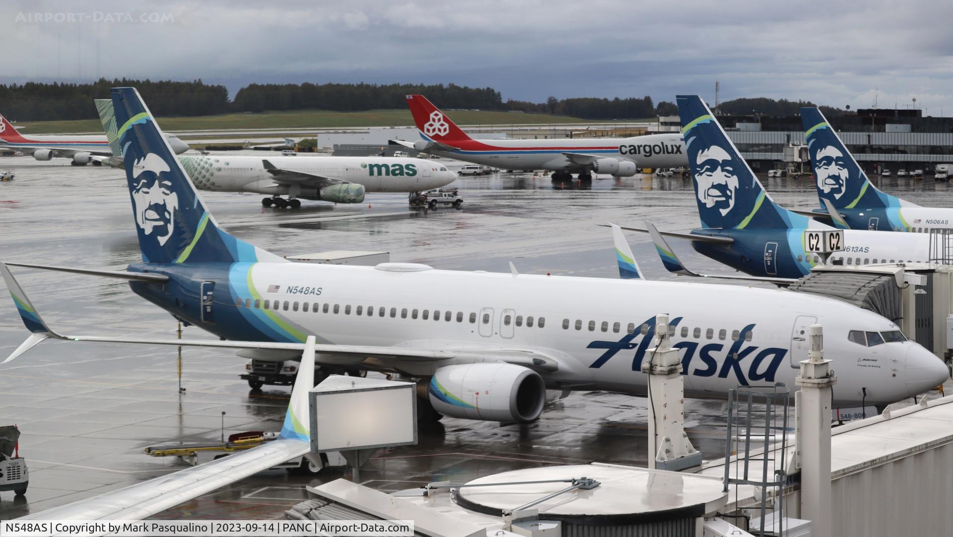 N548AS, 2005 Boeing 737-890 C/N 30020, Boeing 737-890