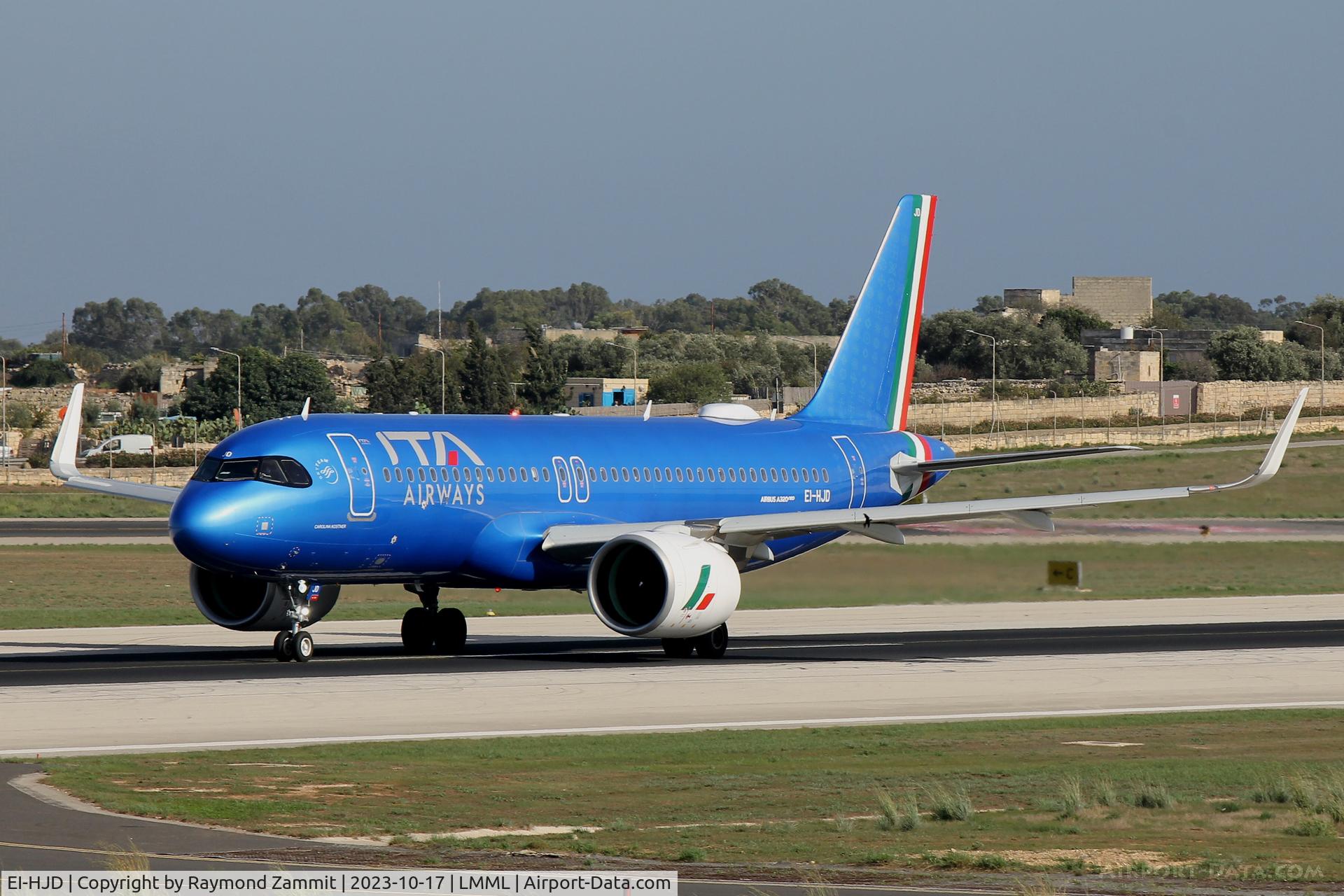 EI-HJD, Airbus A320-272N C/N 11313, A320Neo EI-HJD ITA