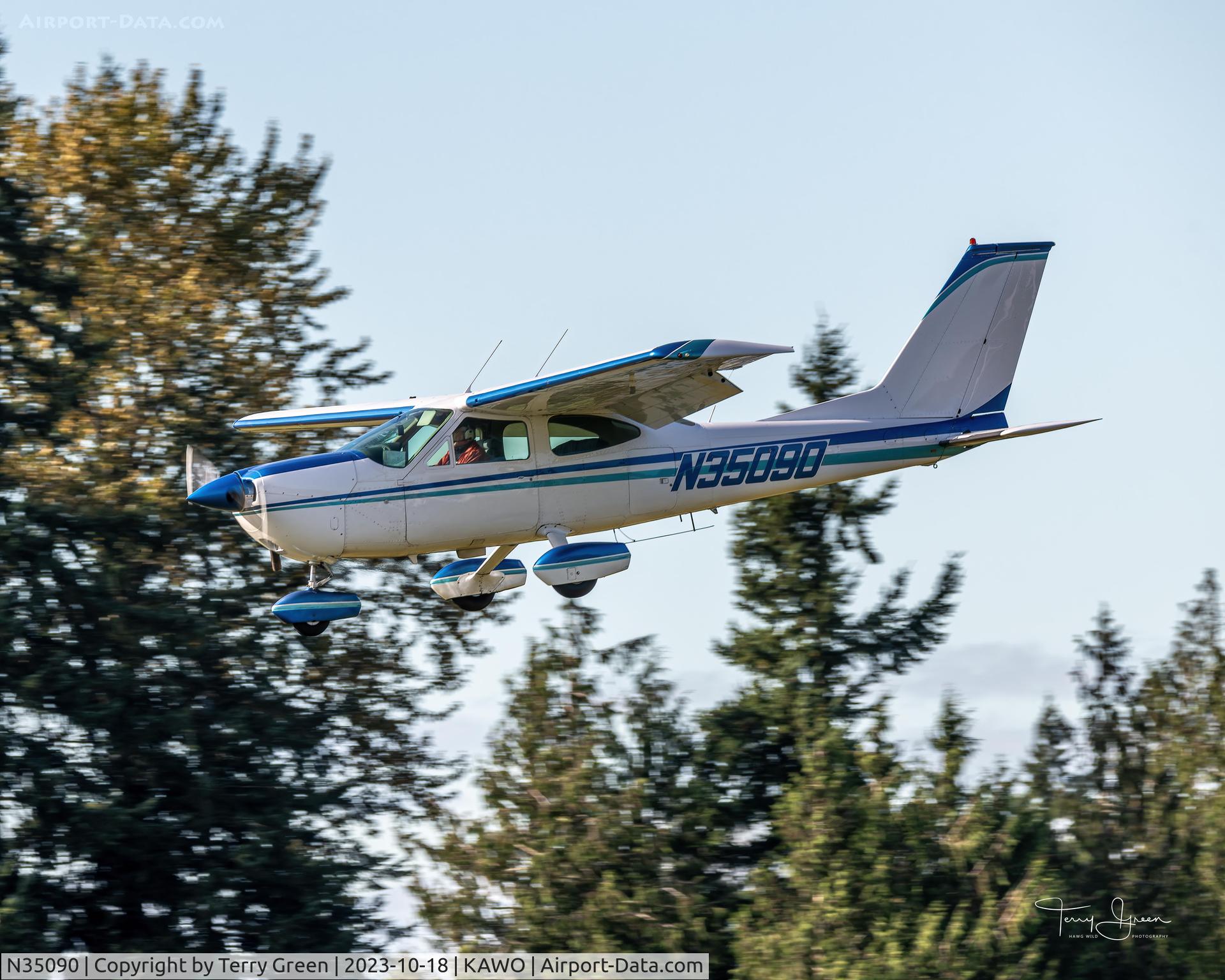N35090, 1974 Cessna 177B Cardinal C/N 17702201, KAWO