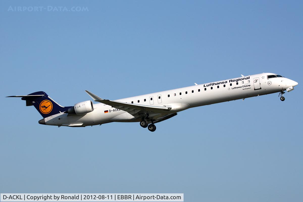 D-ACKL, 2006 Bombardier CRJ-900LR (CL-600-2D24) C/N 15095, at bru