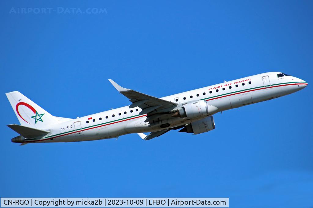 CN-RGO, 2014 Embraer 190AR (ERJ-190-100IGW) C/N 19000680, Take off